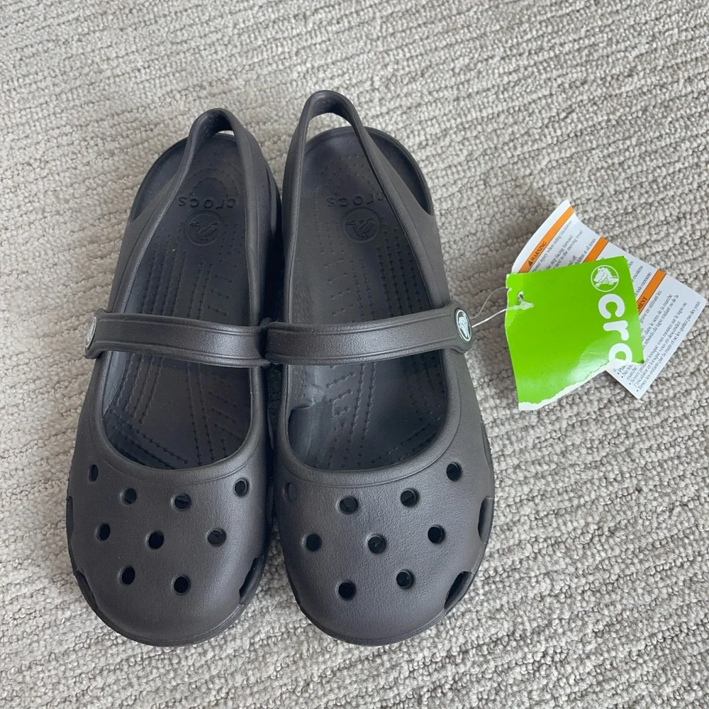 CROCS Brown Flats - Picture 4 of 6